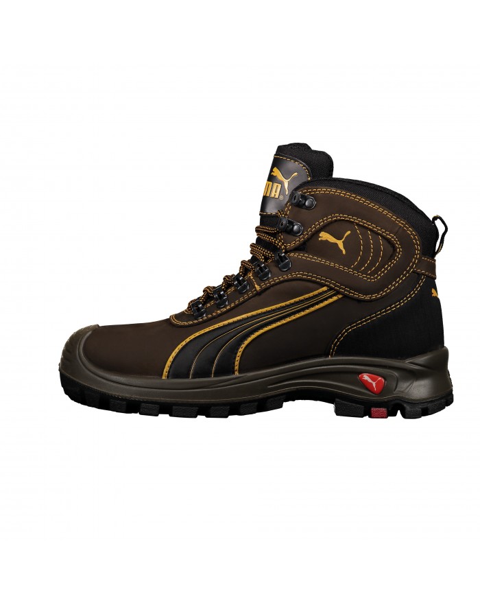BOTA TENIS PUMA SEGURIDAD - CAFE